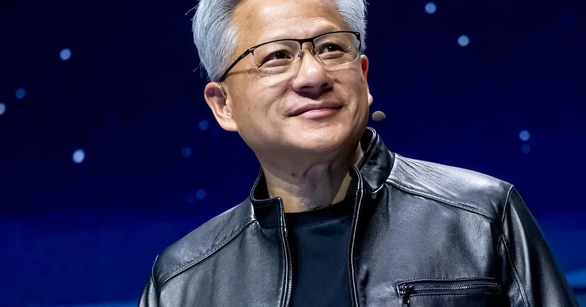 Jensen Huang is so over the dire predictions of AI leaders like Dario Amodei