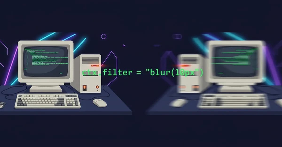 Building a Browser-Based Image Blur Tool with Canvas API (No Libraries)