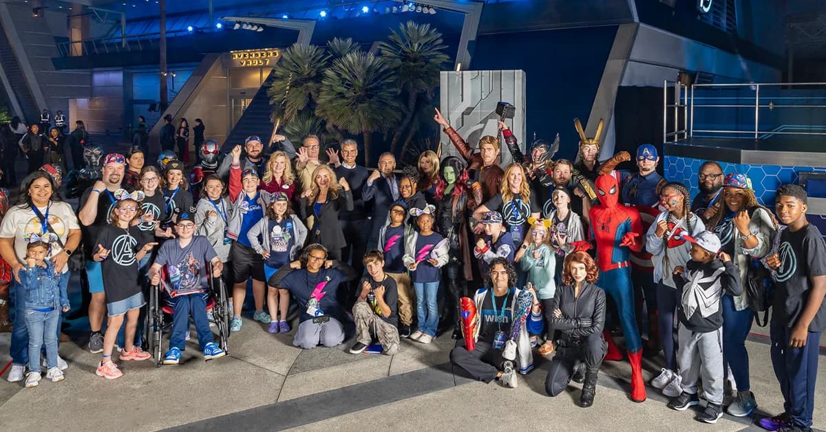 Disney and Make-A-Wish Assembled For an Avengers-Themed Event at Disneyland That Granted the Wishes of 40 Amazing Kids