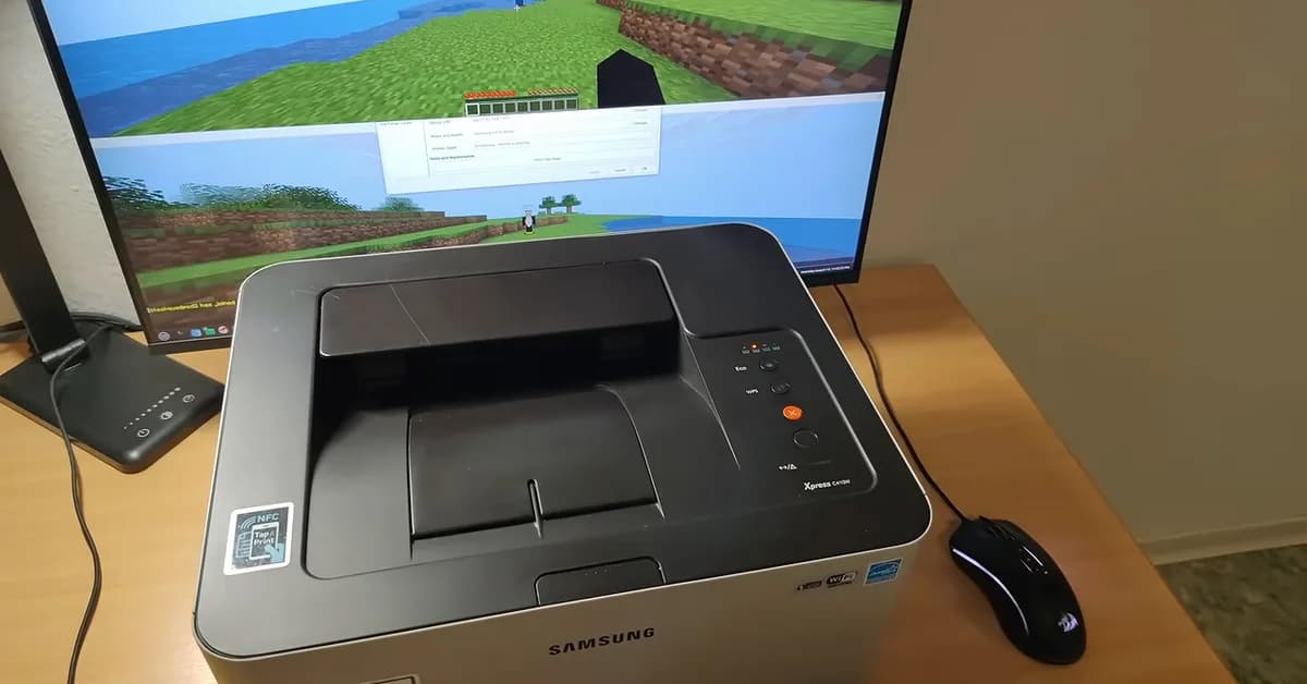 Samsung Printer is the Next Frontier Of Minecraft Servers