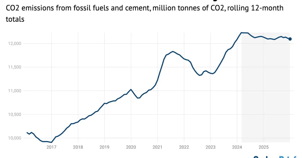 DeBriefed 13 February 2026: Trump repeals landmark 'endangerment finding' | China's emissions flatlining | UK's 'relentless rain'