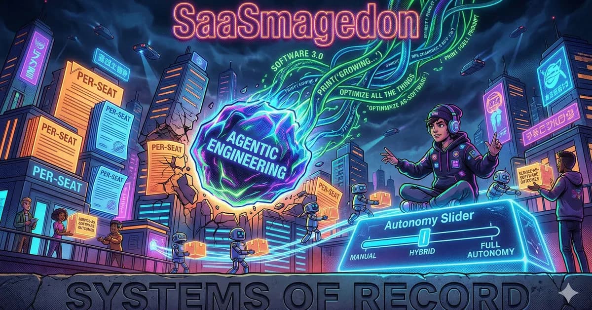 The Sequence Opinion #823: SaaSmagedon, Is SaaS Dead?: Vibe Coding, Agentic Engineering, and the Collapse of the Code Moat