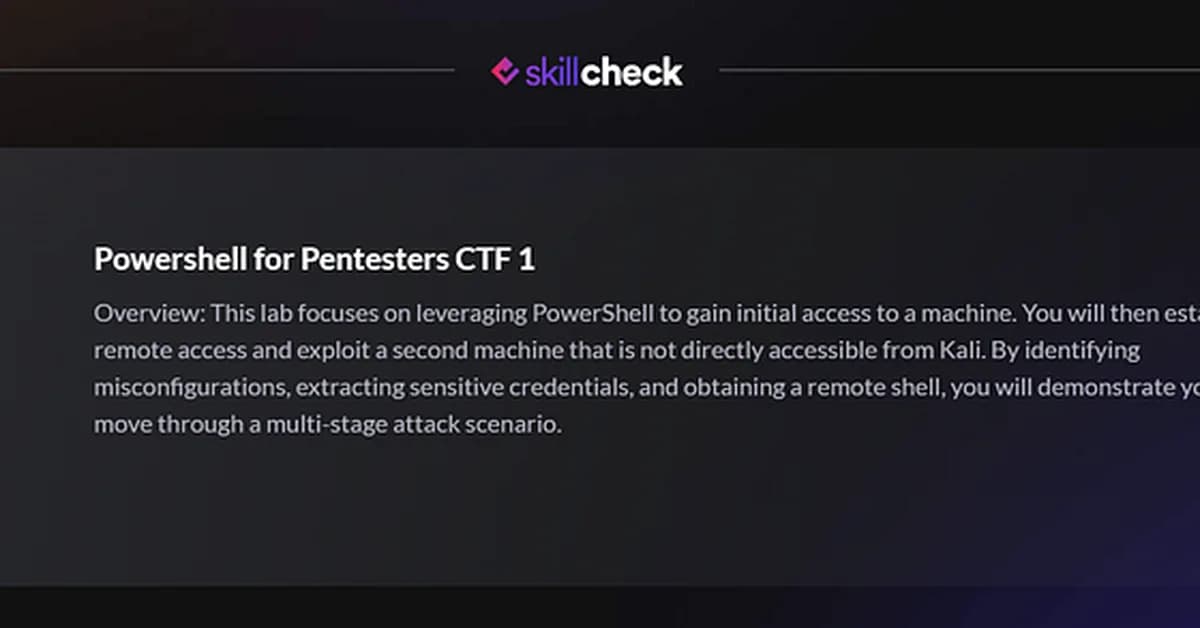 eCPPT Powershell for Pentesters INE's CTF 1 : A Practical Attack Story