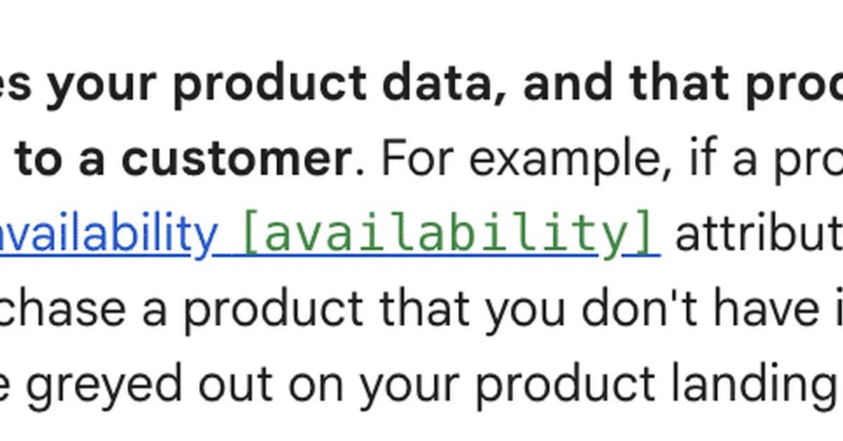 Google tightens rules on out-of-stock product pages