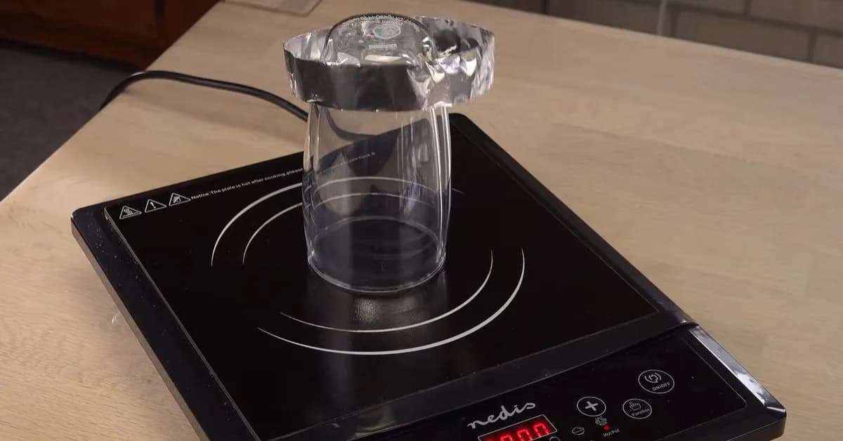 Magnetic Levitation using an Induction Cooktop