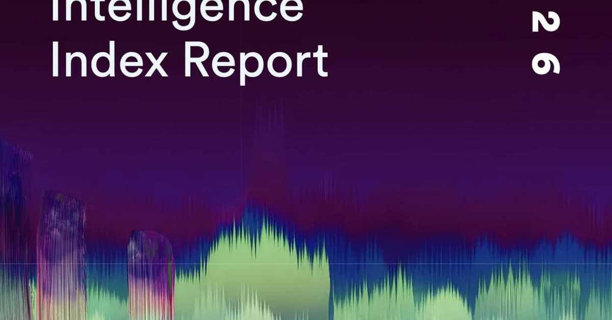 2026 AI Index Report released