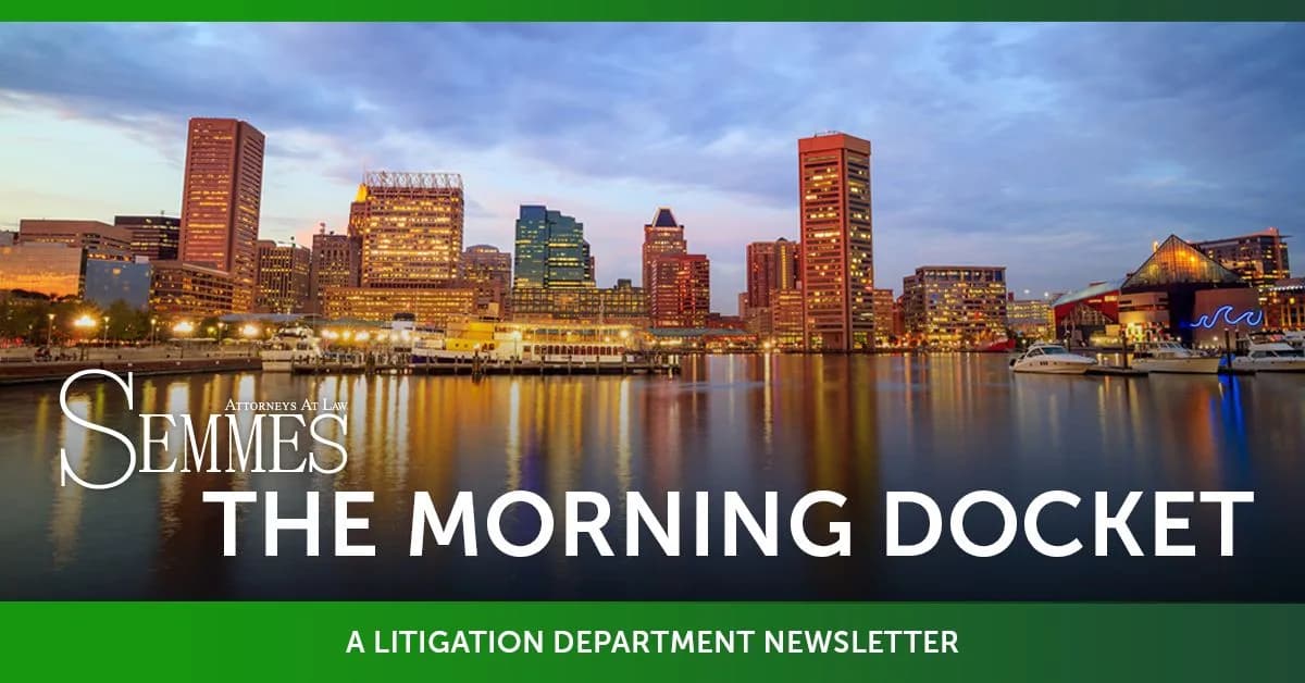 Morning Docket: 04.30.26