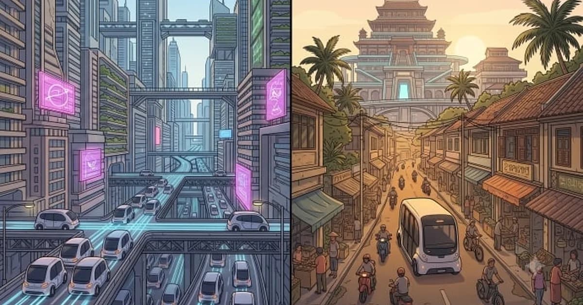 Southeast Asia isn't losing the robotaxi race. It's running a different one