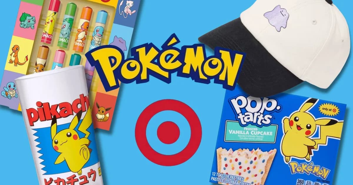 The Target x Pokémon 30th Anniversary Collection Is Now Available Online
