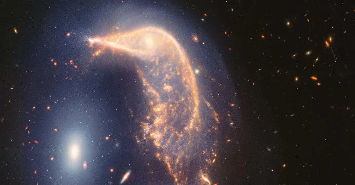New Webb Telescope photos show off the Exposed Cranium Nebula