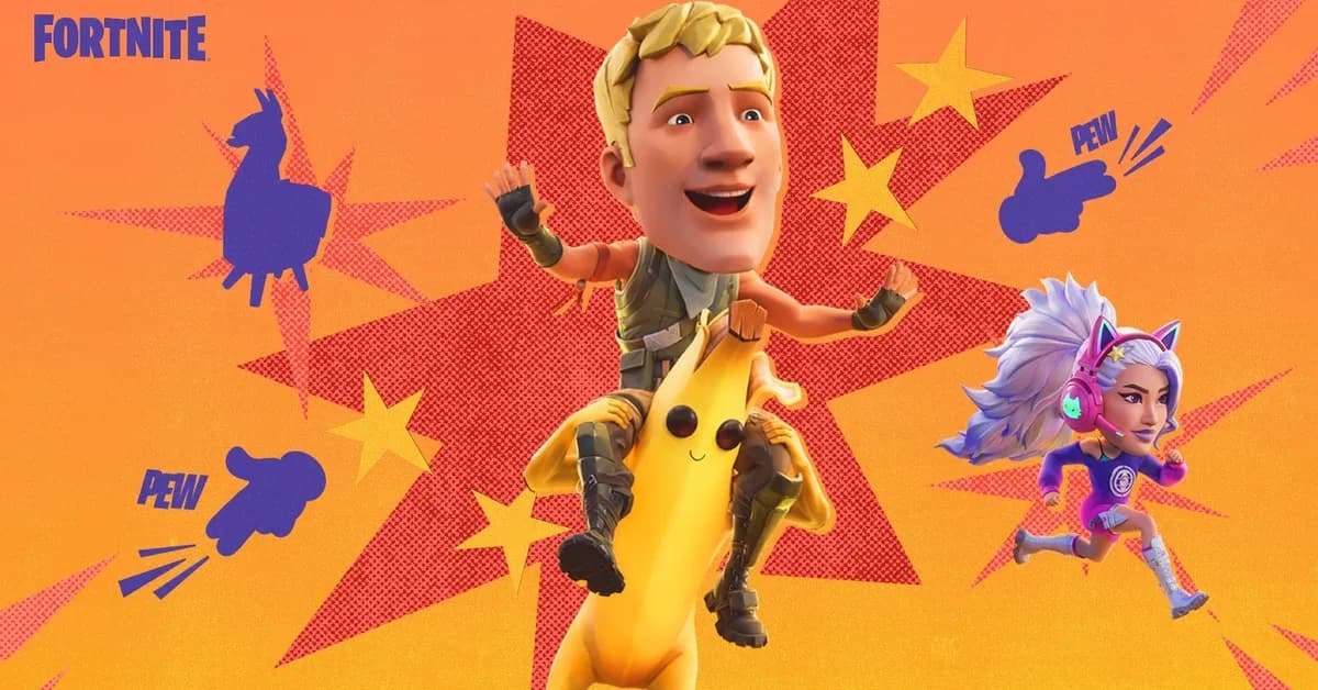 Fortnite's First Update Since Layoffs Adds Finger Guns Weapon, Big Heads and Shoulder Riding - All Just for 24 Hours