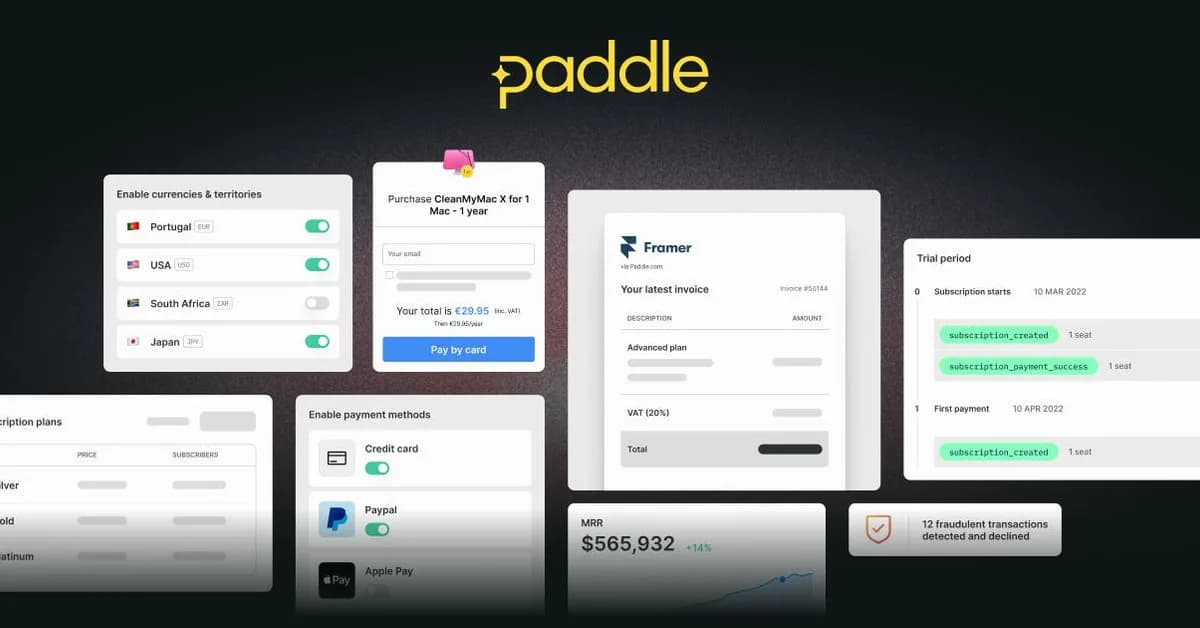 After Paddle Rejected My SaaS, I Realized Payments Care More About Flows Than Features