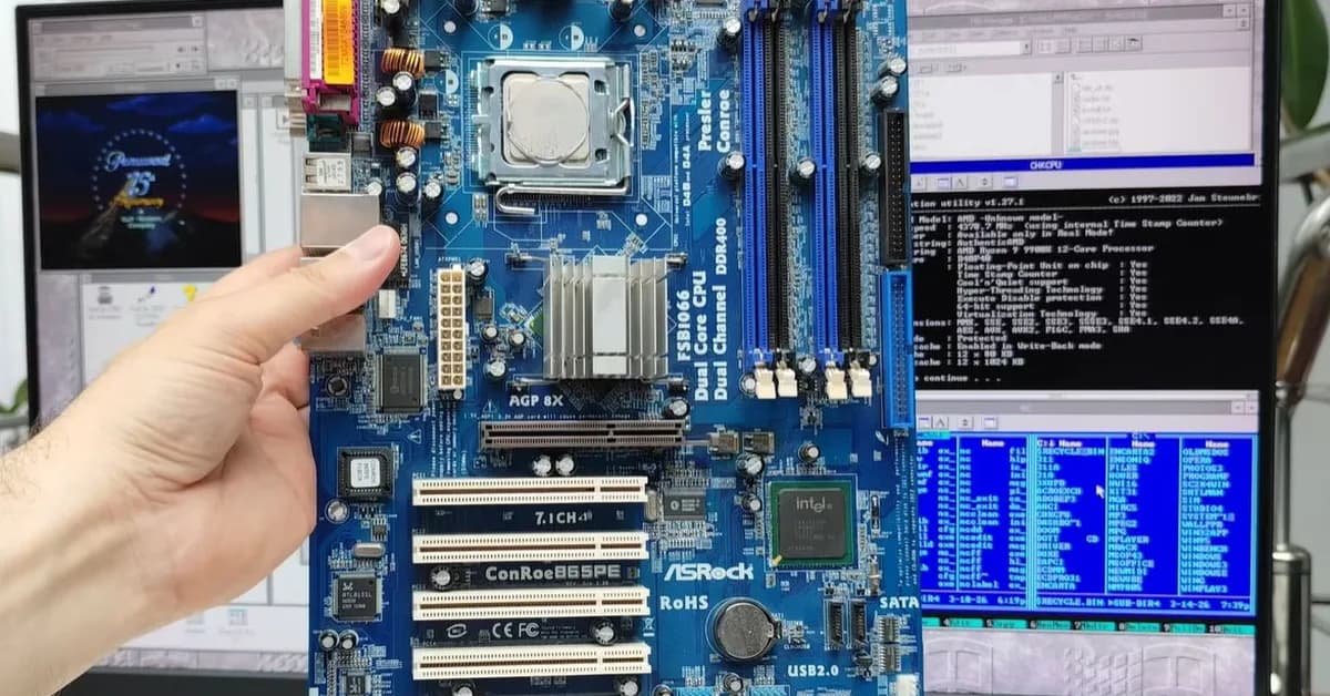Using Windows 11 on an LGA 775 PC with AGP Videocard