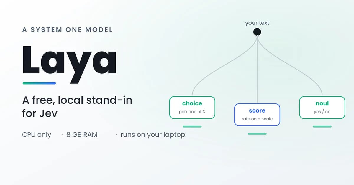 Laya: A Free, Local Stand-In for TypeSafe's Jev - If You Use It for the Right Job