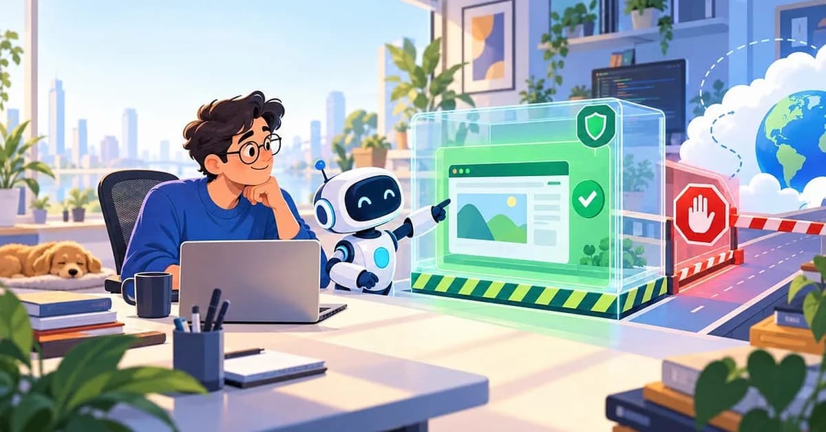 AI Coding Agent Browser Policy: Let Codex Verify the UI Without Letting It Roam