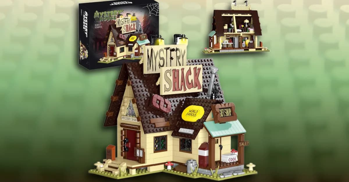 Amazon Is Selling the Knock-Off Gravity Falls Mystery Shack Set LEGO Hasn't Given Us Yet