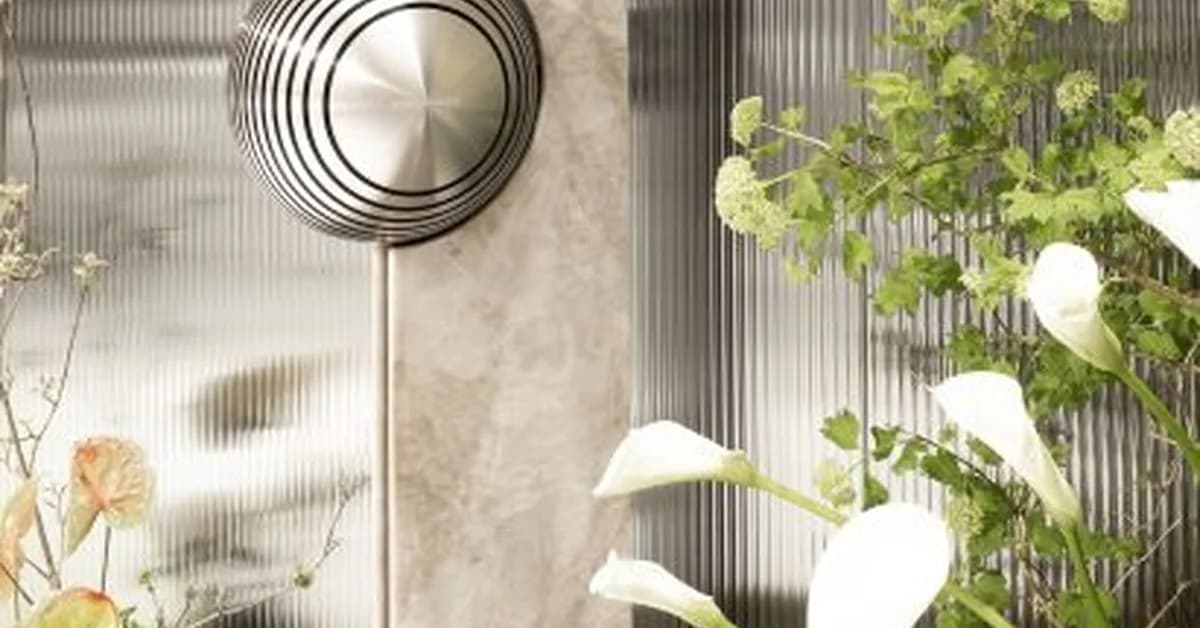 Speaker sculpted from stone among products unveiled at Milan design week