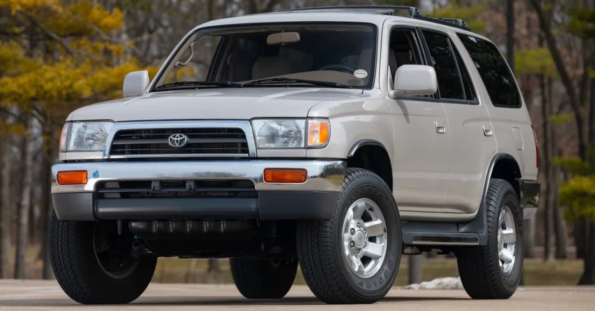 Somehow, This 1996 Toyota 4Runner Is the Lot to Watch at Mecum's Indy Auction