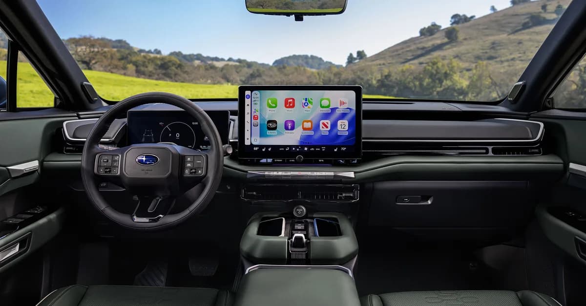 The Getaway is Subaru's first three-row electric SUV