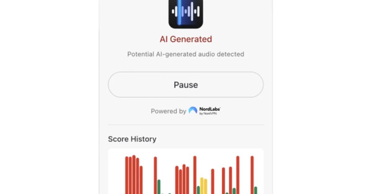 NordVPN Adds On-Device AI Voice Detector to Chrome Extension to Identify Synthetic Audio