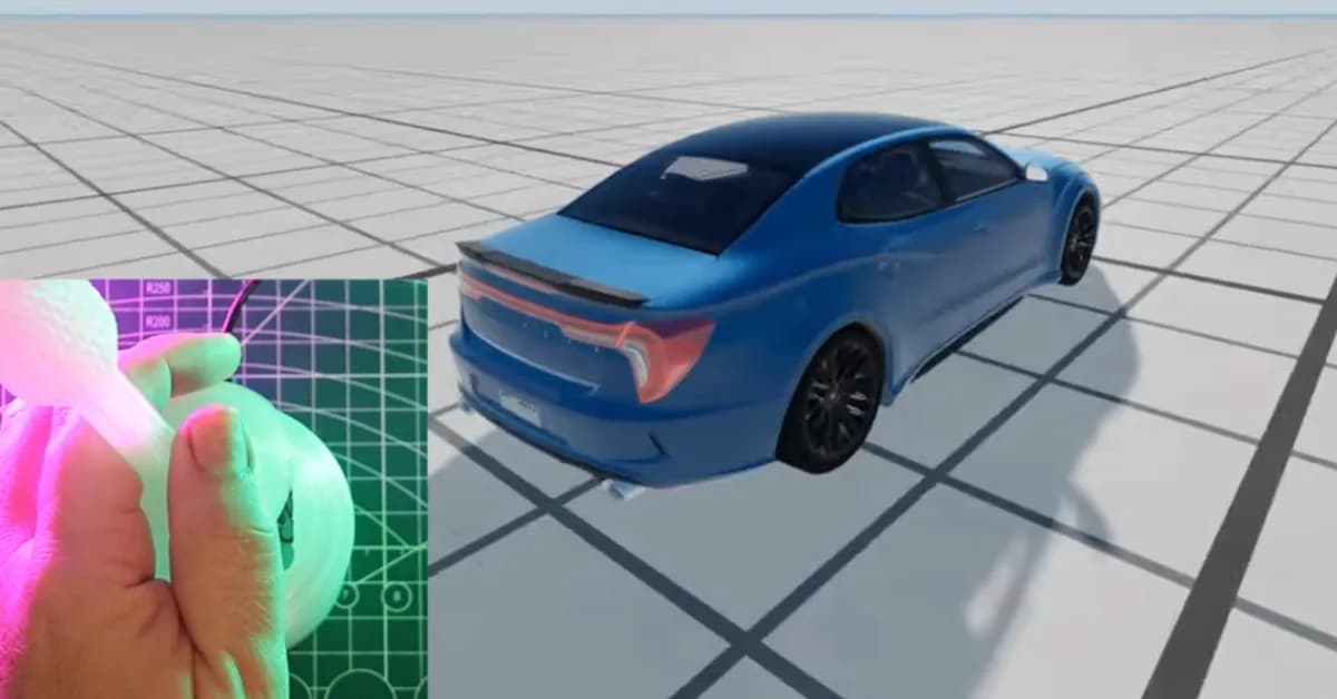 Two-Component H-shifter for Racing Sims