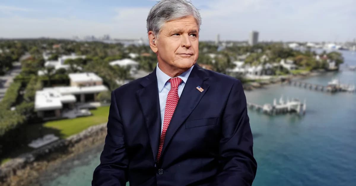 EXCLUSIVE: Fox News Host Sean Hannity Takes $45 Million Manalapan Mansion Off the Market-Just 3 Months After Listing It