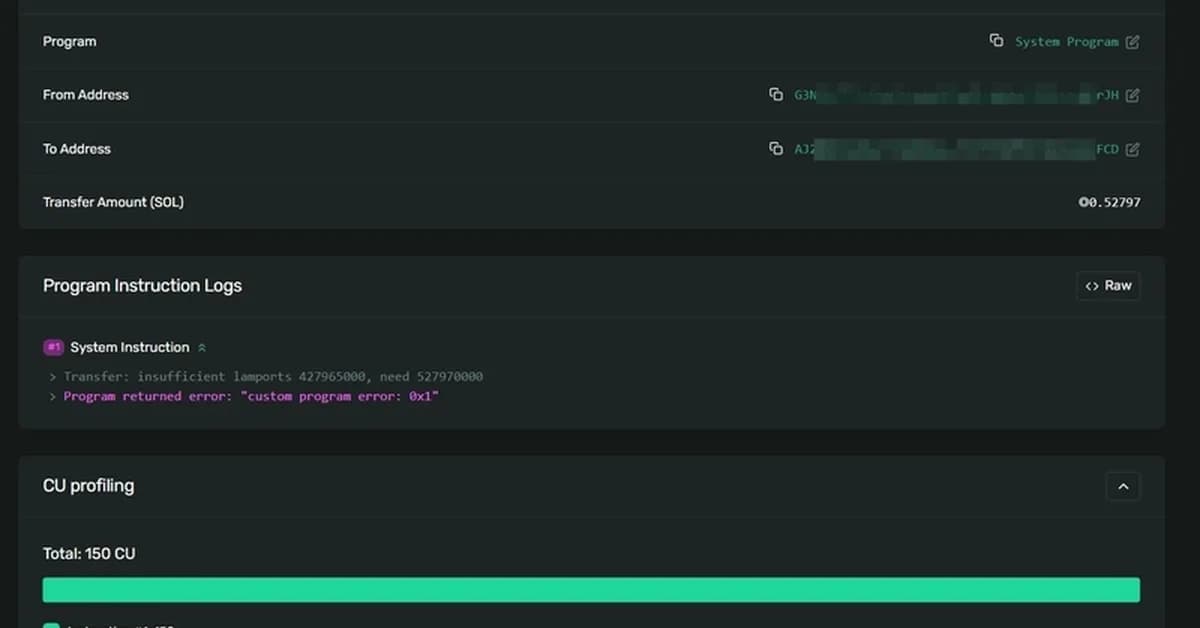 Transactions on Solana - What Sending and Breaking Them Taught Me
