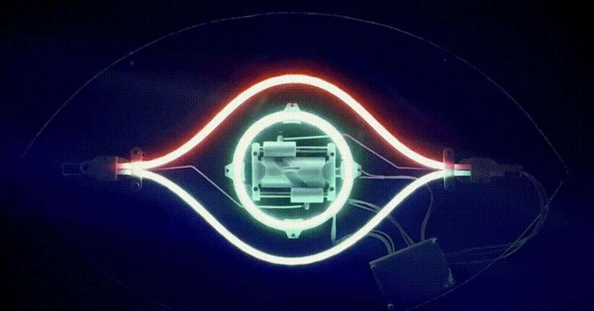 Bending Faux-Neon LEDs Make for Animations Glass Tubes Can't Match