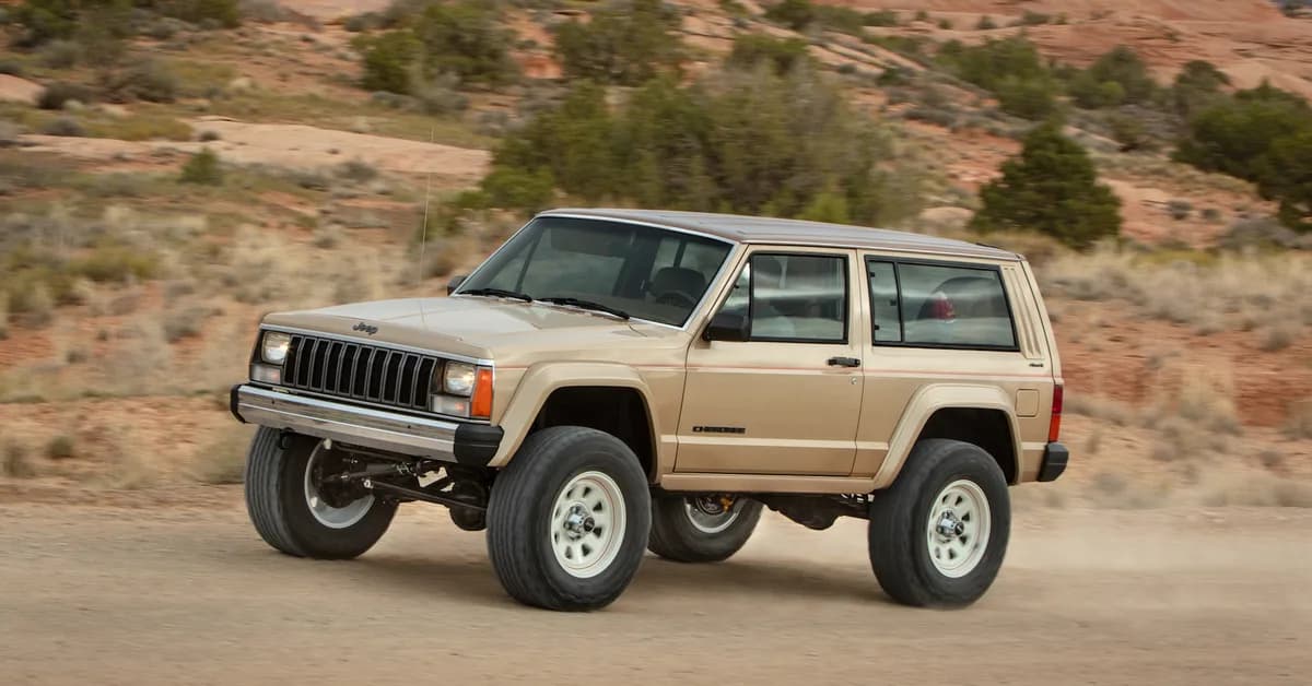 Jeep XJ Pioneer Concept: An Actual OEM Did An OEM+ Build