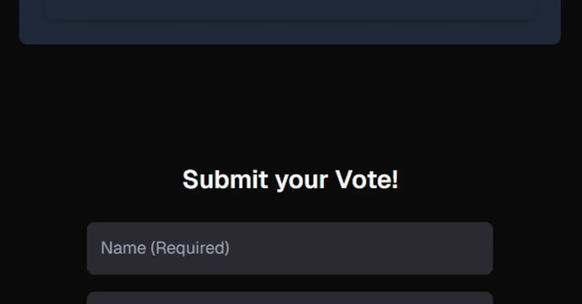 EasyPollVote [Dev Log #1]