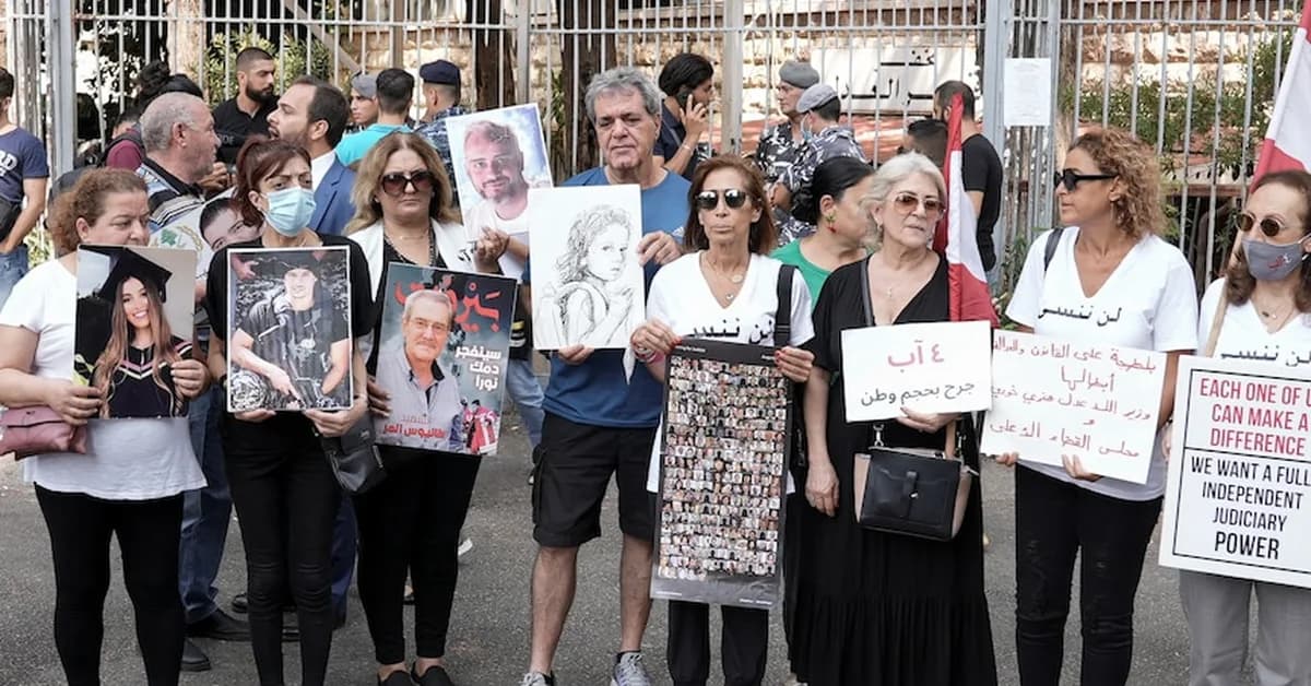 Families of Beirut strike victims vow to fight for justice