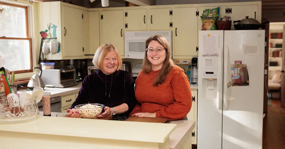I couldn't afford housing near my job. I pay $650 to live with a 77-year-old and help her with chores.