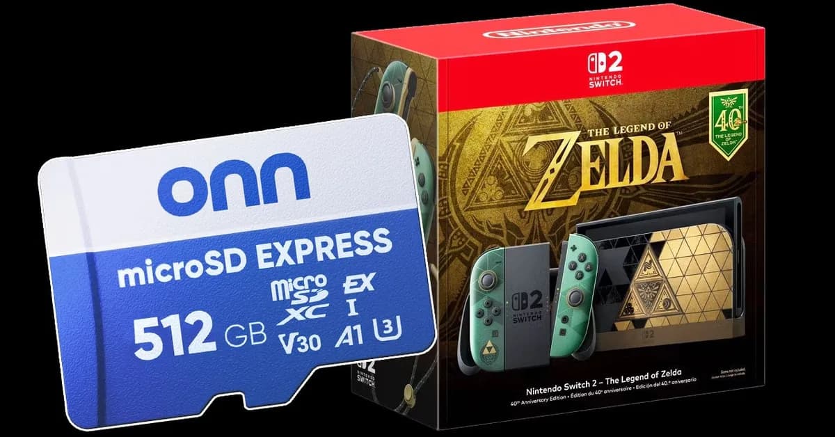 Walmart Has a 512GB Nintendo Switch 2 Memory Card for Just $75 With Hidden Coupon, 256GB for $37