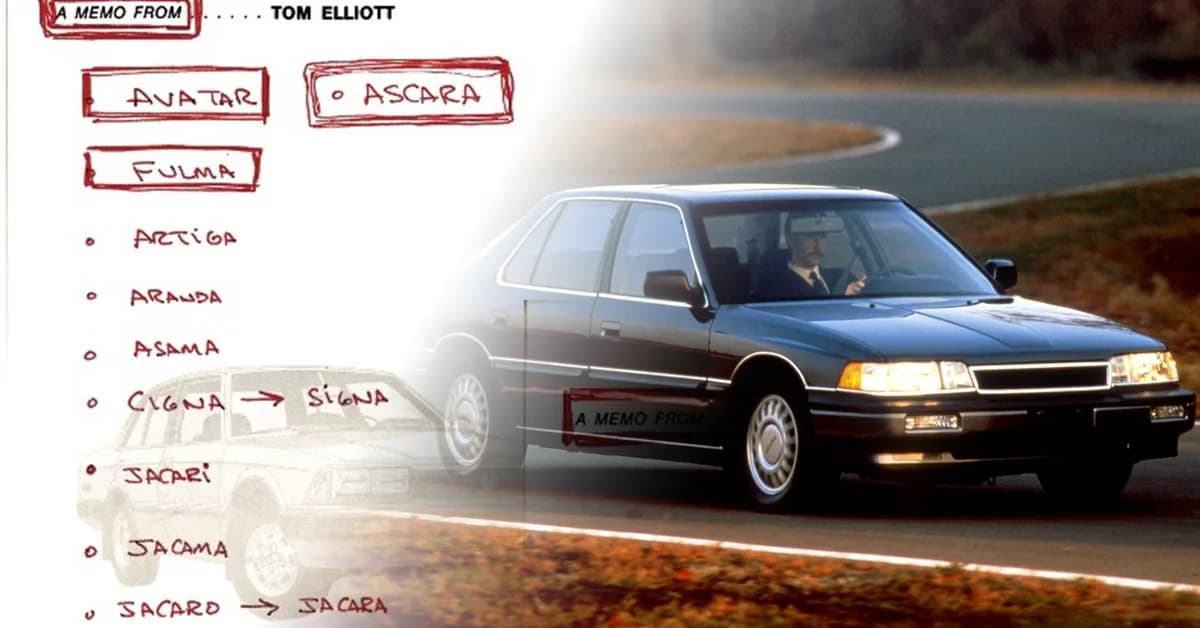 Artiga, Jacama, Avatar? Get a Load of the Rejected Names for Acura