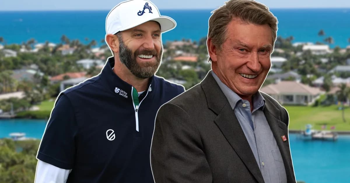 EXCLUSIVE: Hockey Legend Wayne Gretzky Sells Palatial Palm Beach Mansion He Bought Off Son-in-Law Dustin Johnson for $6.4 Million