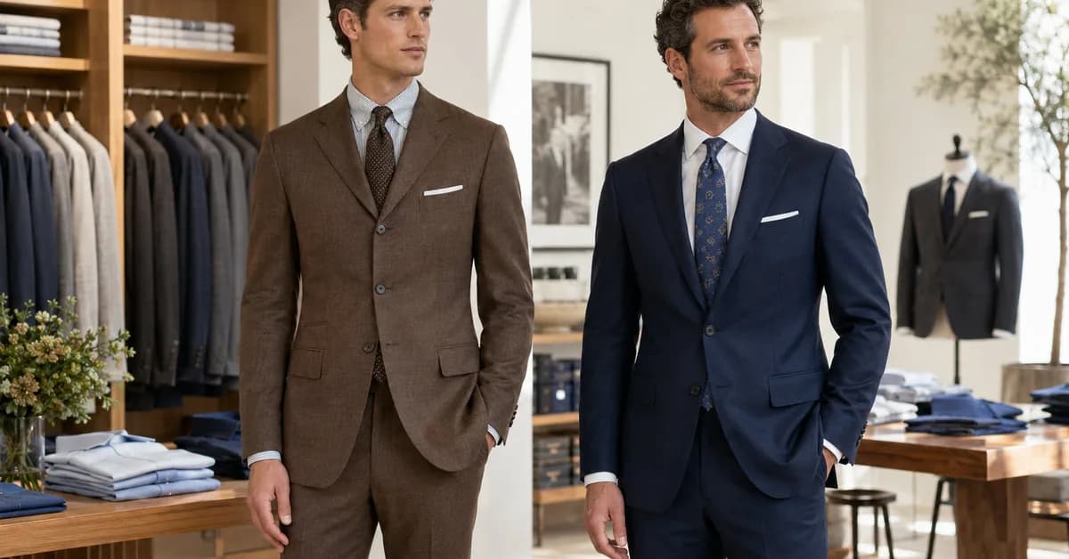 Choosing Between 3 Button vs 2 Button Men's Suits