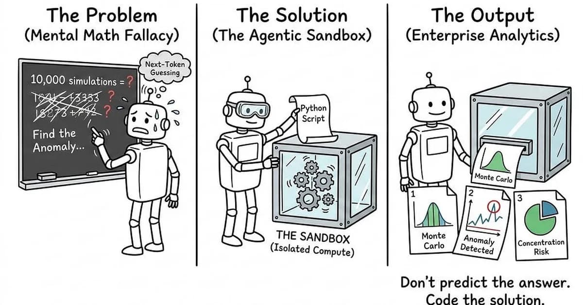 The Agentic Sandbox: Why Your LLM Needs a Python Interpreter