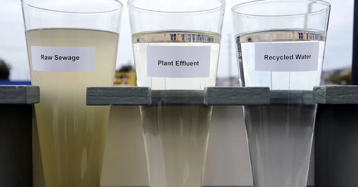 Would you pay $49 a month to drink recycled wastewater?