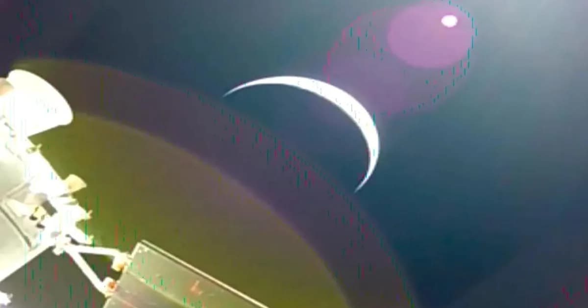 NASA's Artemis II mission has left Earth's orbit