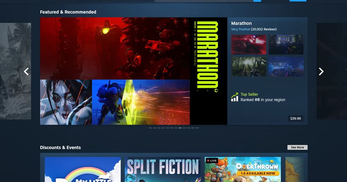 Steam Unveils New-Look Storefront With New Sections And Higher-Resolution Game Art to Make it 'Even Easier For You to Find New Games'