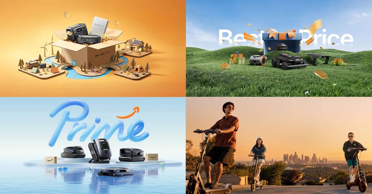 Prime Day-2 Deals: Bluetti Prime Day Sale with exclusive new power station lows, Segway Navimow X4 robot mower lows, more