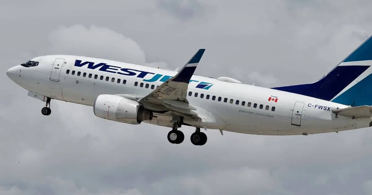 One of Canada's largest airlines grounds flights as crews strike