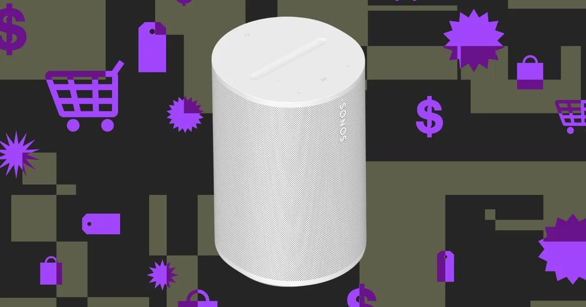 The Sonos Era 100 speaker is down to its lowest price in months