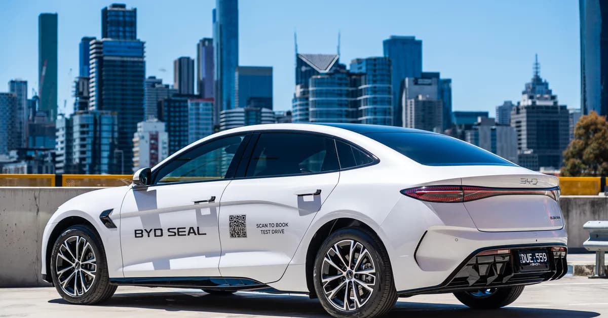 BYD drops its cheapest electric sedan in Australia