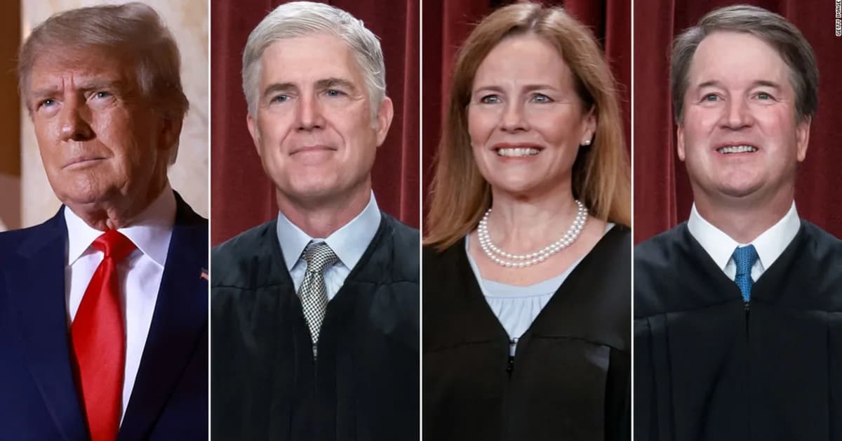 Justices Barrett And Gorsuch Have Fallen Out Of Favor - See Also