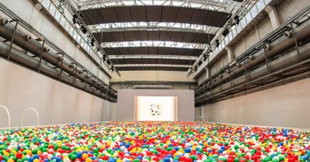 McDonald's creates Damien Hirst-informed ball pit for Milan design week debut