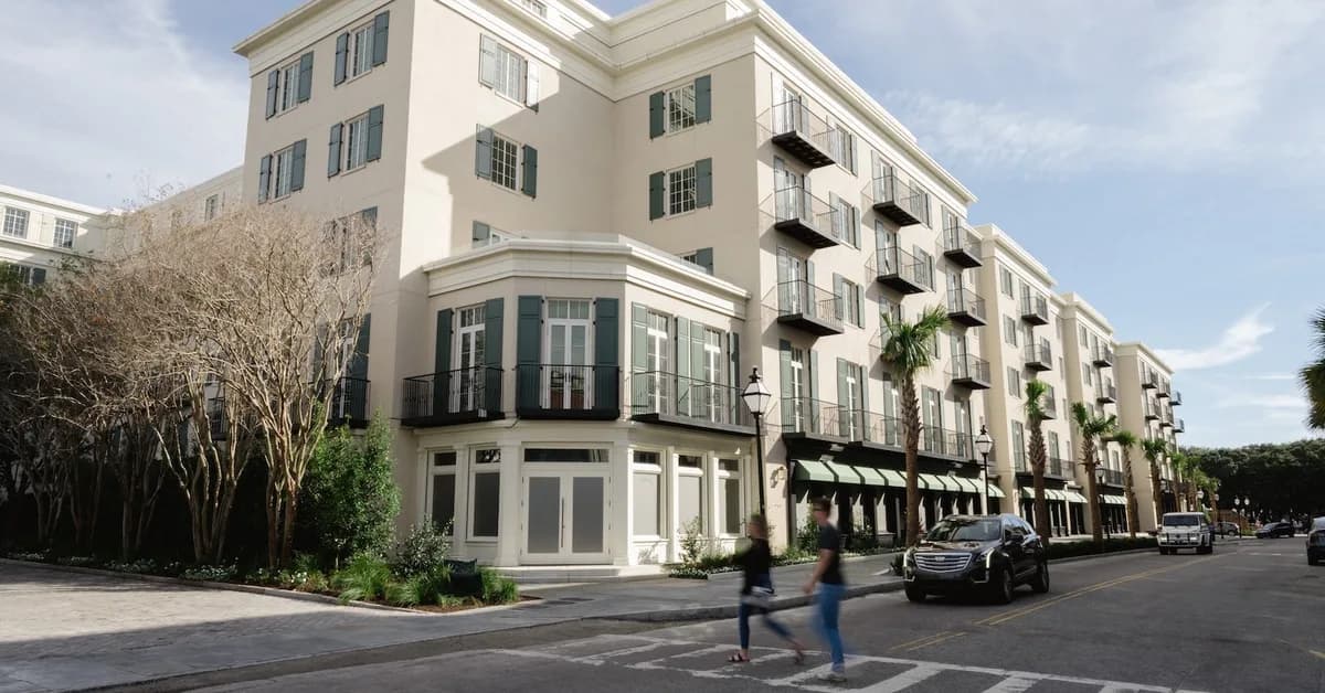 The first luxury waterfront hotel in Charleston, South Carolina, just opened