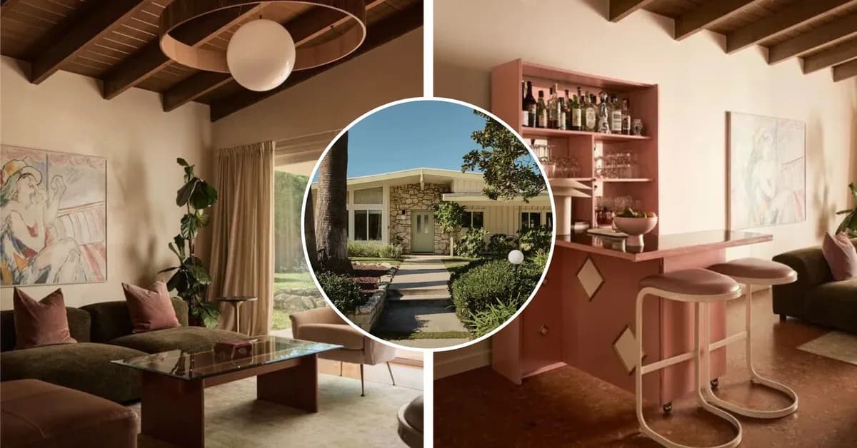 Midcentury Modern Charles Du Bois-Designed Home With a Surprising Disney Link Is Listed for $1.7 Million