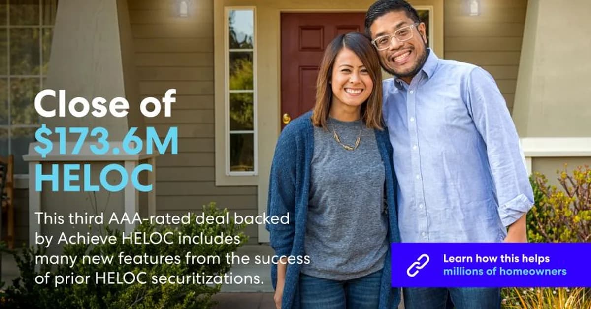 Achieve expands fixed-rate HELOC with $700,000 cap