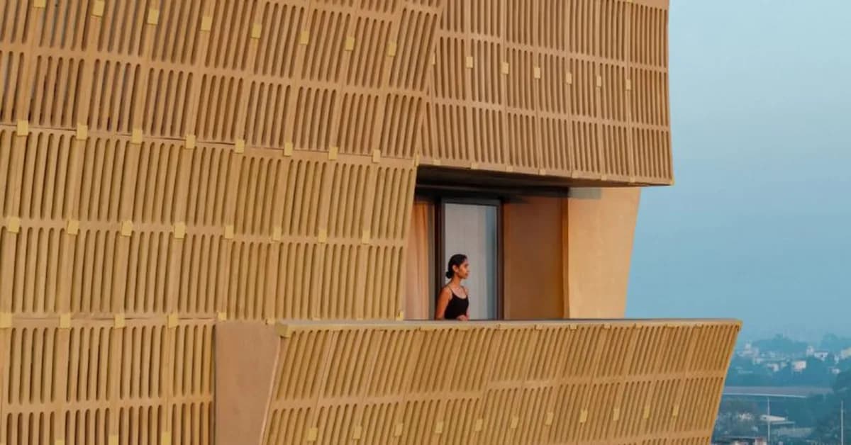 Cielo tower by Sanjay Puri Architects references 17th-century screens